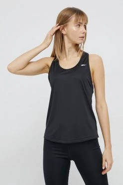 Γυναικεία Αμάνικος Top Reebok μαύρο