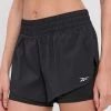 Γυναικεία Σορτς Reebok χρώμα: μαύρο