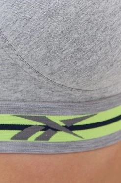 Γυναικεία Αθλητικά σουτιέν Reebok - Αθλητικό σουτιέν ανοιχτό γκρι -Reebok Εκπτώσεις unnamed file 3762