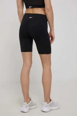 Γυναικεία Σορτς προπόνησης Reebok χρώμα: μαύρο, -Reebok Εκπτώσεις unnamed file 3802