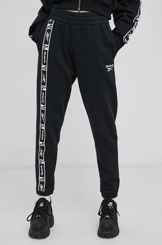 Γυναικεία Παντελόνια φόρμας Παντελόνι Reebok χρώμα: μαύρο 2 Γυναικεία Παντελόνια φόρμας Παντελόνι Reebok χρώμα: μαύρο - Image 2