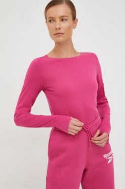 Γυναικεία Μακρυμάνικο Longsleeve Reebok ροζ