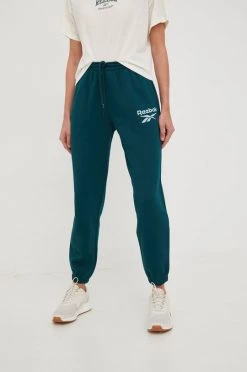 Γυναικεία Παντελόνια φόρμας Παντελόνι φόρμας Reebok πράσινο