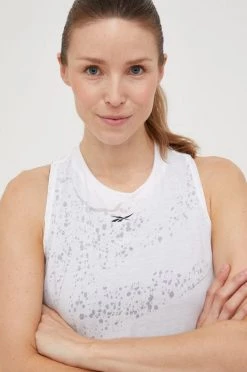 Γυναικεία Αμάνικος Τοπ προπόνησης Reebok Burnout μπεζ -Reebok Εκπτώσεις unnamed file 573