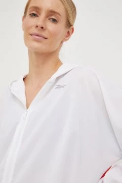 Γυναικεία Κοντά μπουφάν Μπουφάν για τρέξιμο Reebok άσπρο, -Reebok Εκπτώσεις unnamed file 594