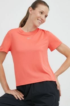 Γυναικεία Κοντομάνικο Μπλουζάκι για τρέξιμο Reebok Workout Ready Run πορτοκαλί -Reebok Εκπτώσεις unnamed file 599