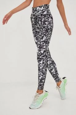 Γυναικεία Κολάν προπόνησης Reebok 2.0 Speckle Modern Safari , χρώμα: μαύρο