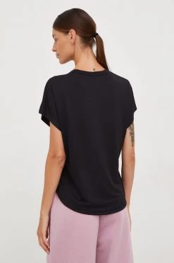 Γυναικεία Κοντομάνικο Μπλουζάκι προπόνησης Reebok μαύρο -Reebok Εκπτώσεις unnamed file 643