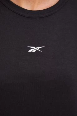 Γυναικεία Κοντομάνικο Μπλουζάκι προπόνησης Reebok μαύρο -Reebok Εκπτώσεις unnamed file 645