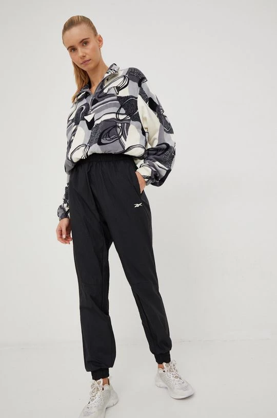 Γυναικεία Παντελόνια φόρμας Παντελόνι φόρμας Reebok Ready , χρώμα: μαύρο 2 Γυναικεία Παντελόνια φόρμας Παντελόνι φόρμας Reebok Ready , χρώμα: μαύρο - Image 2