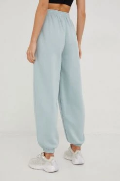 Γυναικεία Παντελόνια φόρμας Παντελόνι φόρμας Reebok , χρώμα: πράσινο -Reebok Εκπτώσεις unnamed file 665