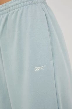 Γυναικεία Παντελόνια φόρμας Παντελόνι φόρμας Reebok , χρώμα: πράσινο -Reebok Εκπτώσεις unnamed file 666