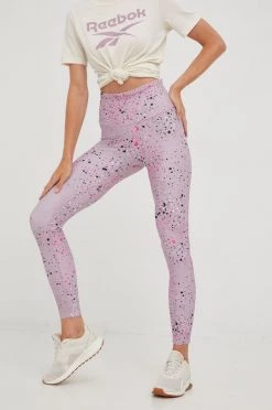 Γυναικεία Κολάν γιόγκα Reebok Lux 2.0 ροζ