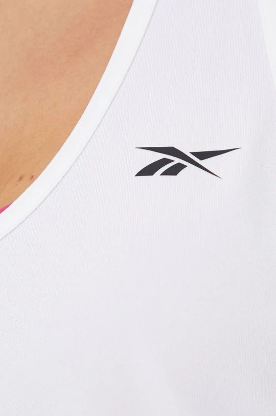 Γυναικεία Αμάνικος Τοπ προπόνησης Reebok Workout Ready άσπρο 5 Γυναικεία Αμάνικος Τοπ προπόνησης Reebok Workout Ready άσπρο - Image 5