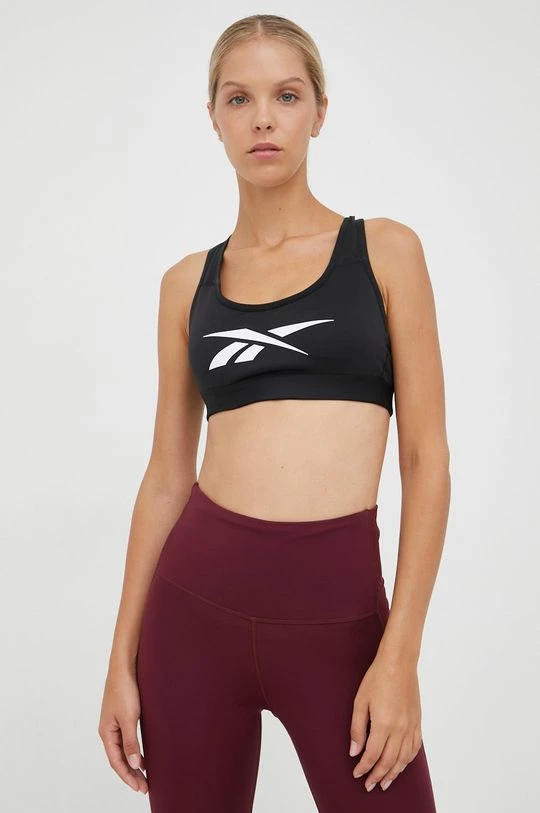 Γυναικεία Αθλητικά σουτιέν Αθλητικό σουτιέν Reebok Lux Vector μαύρο 3 Γυναικεία Αθλητικά σουτιέν Αθλητικό σουτιέν Reebok Lux Vector μαύρο - Image 3