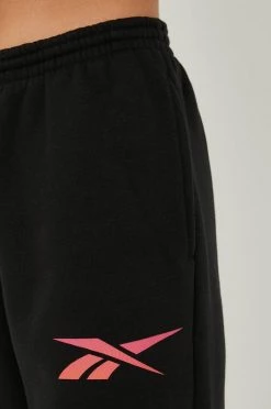 Γυναικεία Παντελόνια φόρμας Παντελόνι φόρμας Reebok μαύρο -Reebok Εκπτώσεις unnamed file 760