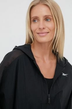 Γυναικεία Κοντά μπουφάν Αθλητικό μπουφάν Reebok Studio Opaque μαύρο -Reebok Εκπτώσεις unnamed file 839