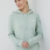 Γυναικεία Χωρίς φερμουάρ Μπλούζα Reebok χρώμα: πράσινο,