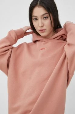 Γυναικεία Χωρίς φερμουάρ Μπλούζα Reebok πορτοκαλί, -Reebok Εκπτώσεις unnamed file 864