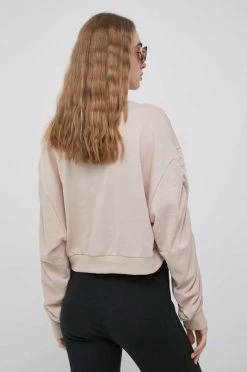 Γυναικεία Χωρίς φερμουάρ Μπλούζα Reebok χρώμα: μπεζ, -Reebok Εκπτώσεις unnamed file 878