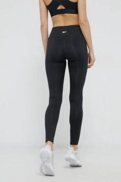 Γυναικεία Κολάν Reebok χρώμα: μαύρο -Reebok Εκπτώσεις unnamed file 926