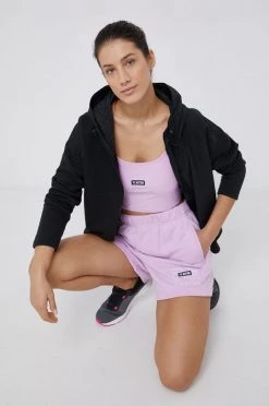 Γυναικεία Κοντά μπουφάν Μπουφάν Reebok χρώμα: μαύρο