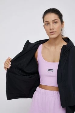 Γυναικεία Κοντά μπουφάν Μπουφάν Reebok χρώμα: μαύρο -Reebok Εκπτώσεις unnamed file 948