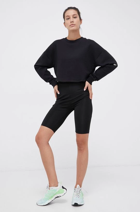 Γυναικεία Χωρίς φερμουάρ Reebok - Μπλούζα μαύρο 2 Γυναικεία Χωρίς φερμουάρ Reebok - Μπλούζα μαύρο - Image 2