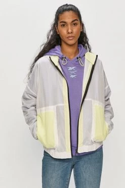 Γυναικεία Κοντά μπουφάν Reebok - Μπουφάν λευκό