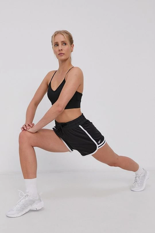 Γυναικεία Αθλητικά σουτιέν Reebok - Αθλητικό σουτιέν μαύρο 2 Γυναικεία Αθλητικά σουτιέν Reebok - Αθλητικό σουτιέν μαύρο - Image 2
