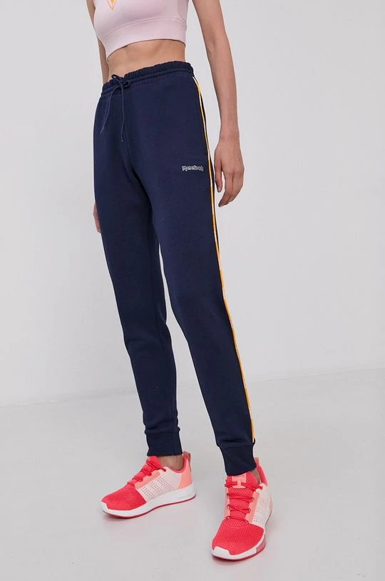 Γυναικεία Παντελόνια φόρμας Παντελόνι Reebok χρώμα: ναυτικό μπλε 2 Γυναικεία Παντελόνια φόρμας Παντελόνι Reebok χρώμα: ναυτικό μπλε - Image 2