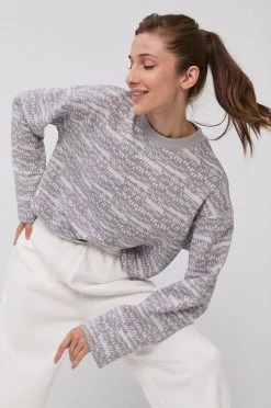 Γυναικεία Χωρίς φερμουάρ Μπλούζα Reebok χρώμα: γκρι -Reebok Εκπτώσεις unnamed file 994