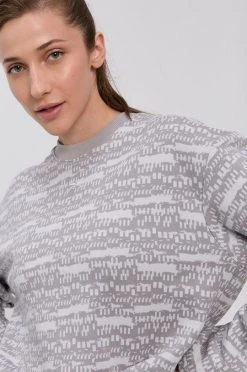 Γυναικεία Χωρίς φερμουάρ Μπλούζα Reebok χρώμα: γκρι -Reebok Εκπτώσεις unnamed file 995